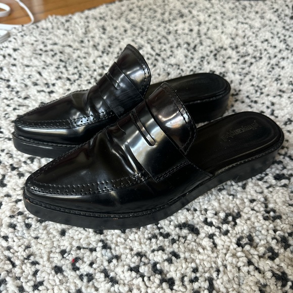 Jeffrey Campbell Loafer Slides (Finkman Patent Mule) size 9 US - Picture 3 of 8